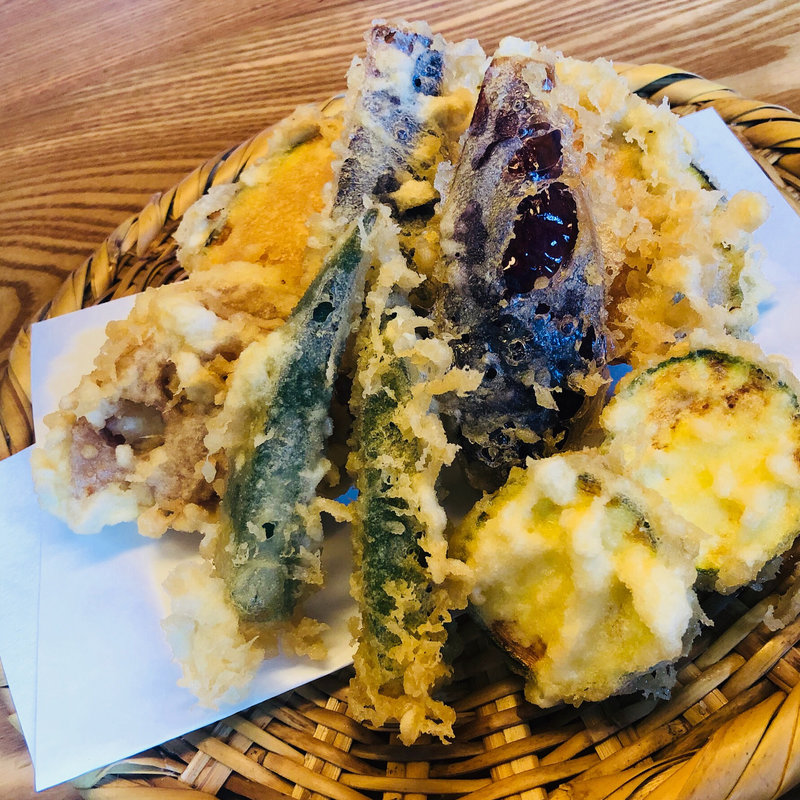 野菜天(蕎麦屋 山都)