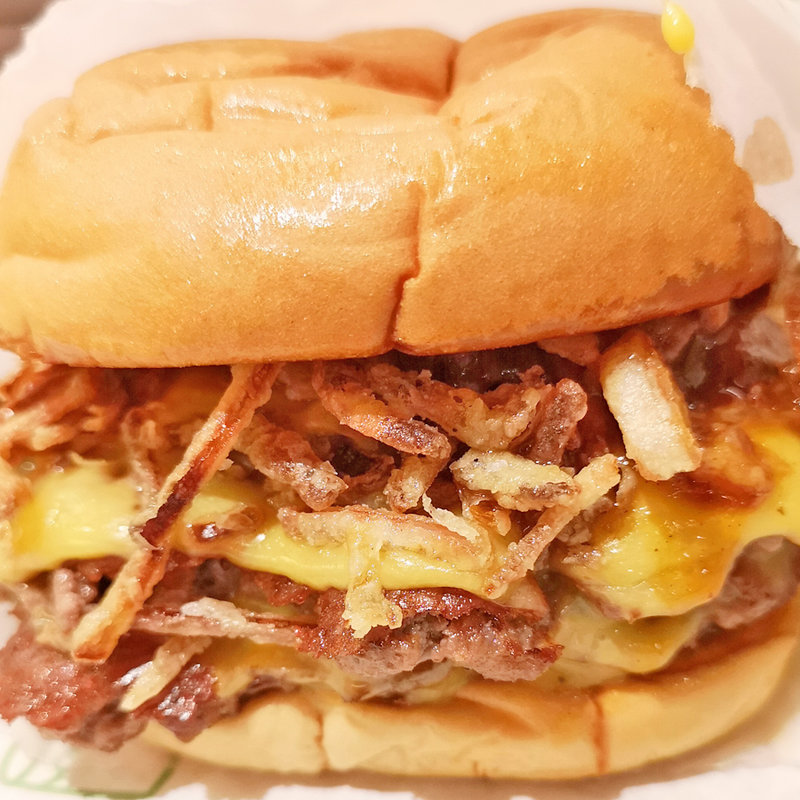 Double BBQ ShackMeister Burger(シェイクシャック 六本木)