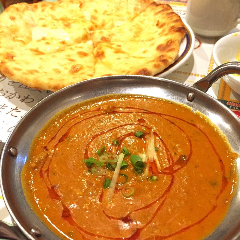 デリーセット(チーズナン)(ビンディカ 大江本店)