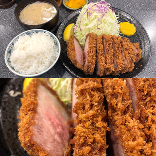 カタロース定食(とんかつ檍 大門店)