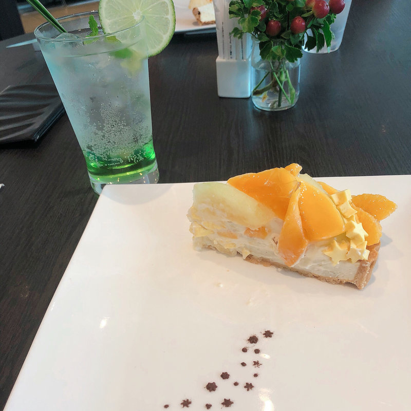 七夕ケーキセット(コムサカフェ)