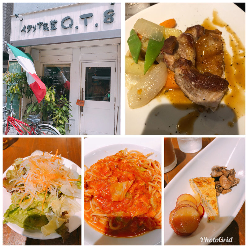 (イタリア食堂 Ｑ．Ｔ．８)