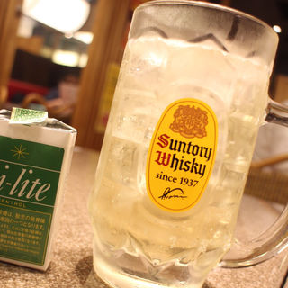 メガハイボール(串鳥 南二条店)