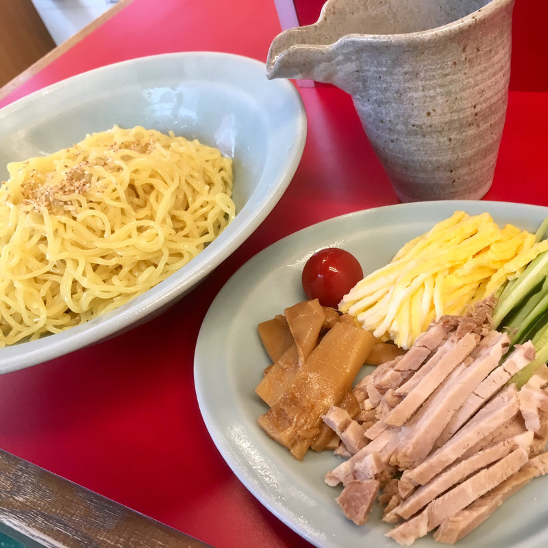 冷やし中華/醤油だれ(ラーメン山岡家 南2条店)