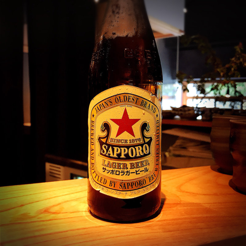 瓶ビール(伊勢海老蕎麦 清正)