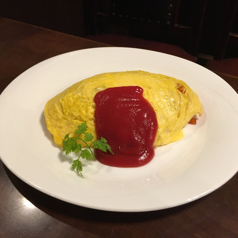 オムライス(サイフォン式珈琲の店 三番館 Cafe Sanbankan 淀屋橋西店)