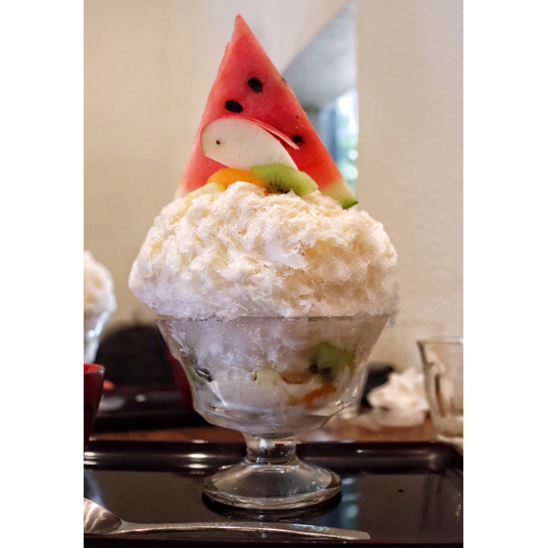 みるくといろんなフルーツ(浅草浪花家)