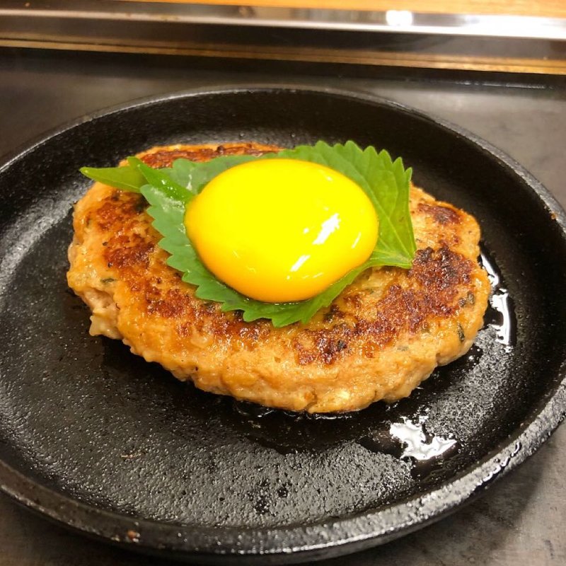 つくねバーグ(もんじ家)