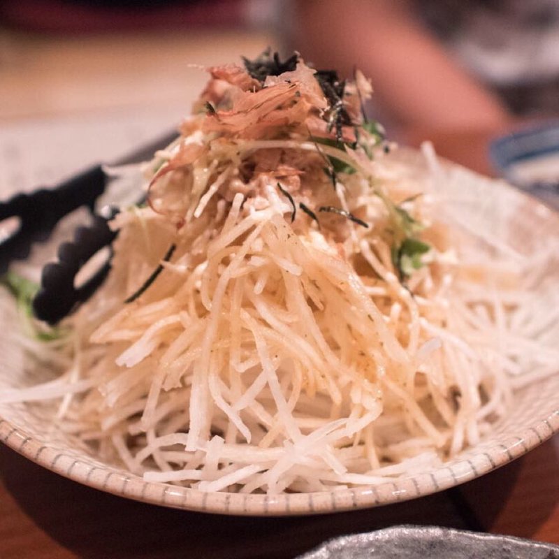 大根ツナサラダ(麦笑家 （ビアダイニング・ムギワラヤ）)