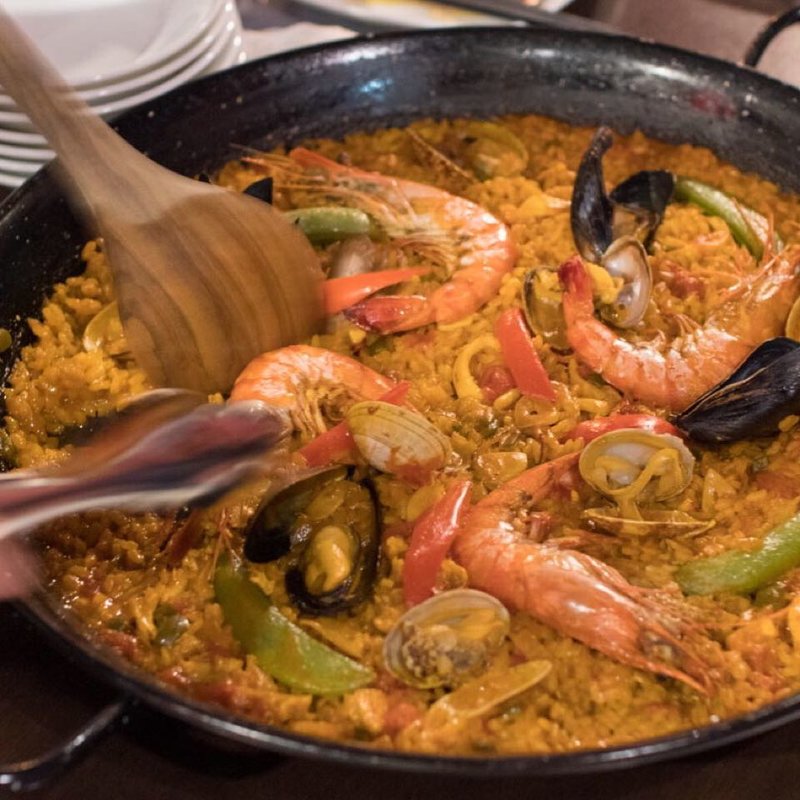 シーフードパエリア(パエリア＆アヒージョ バイラ)