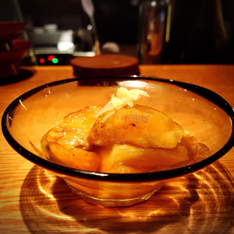 奈良丸茄子焼浸し(高太郎 （こうたろう）)