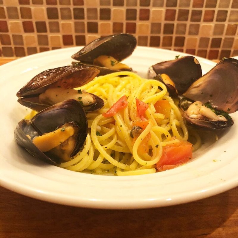 ムール貝のオイルパスタ(ALICE)