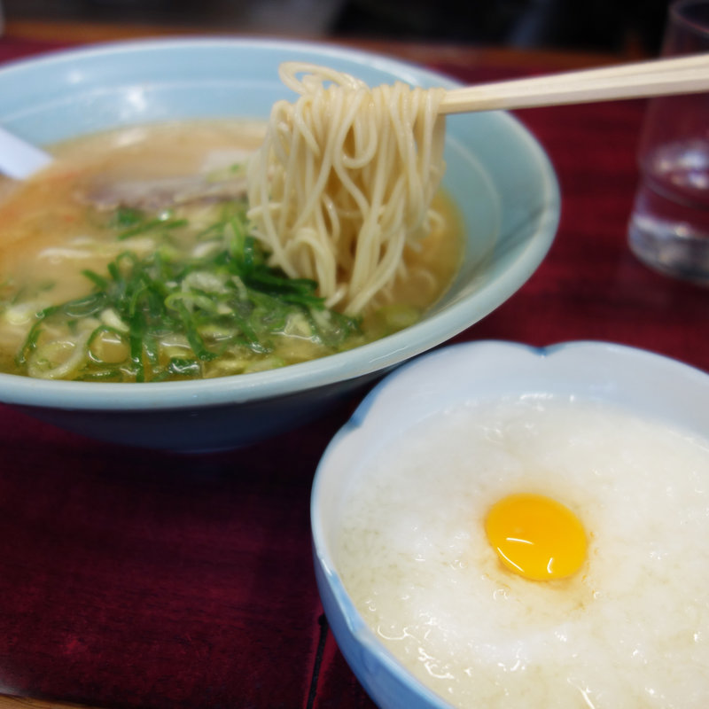 山かけラーメン(再来軒)