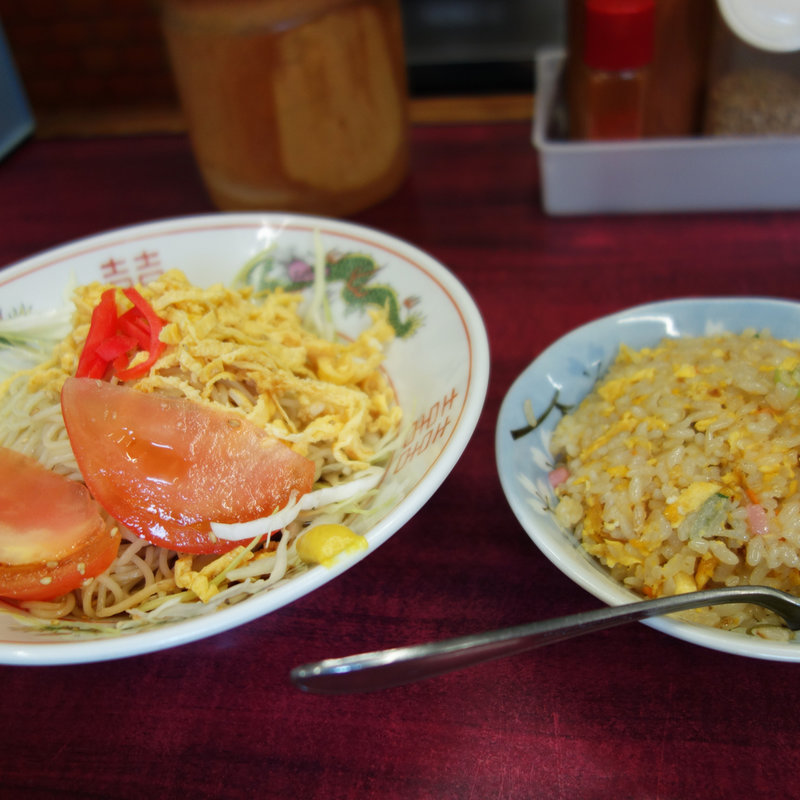 冷めんセット(再来軒)