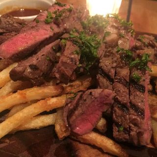 淡路産牛モモ肉のステーキ(両国テラスカフェ)