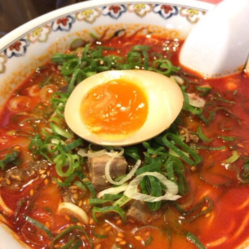 赤そば(広島中華そば がんぼ )