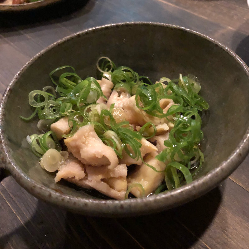 とり皮ぽんず(串焼きと炉端のお店 なべ家)