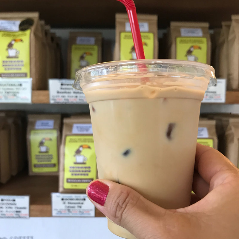 アイスラテ(沖縄セラードコーヒー )