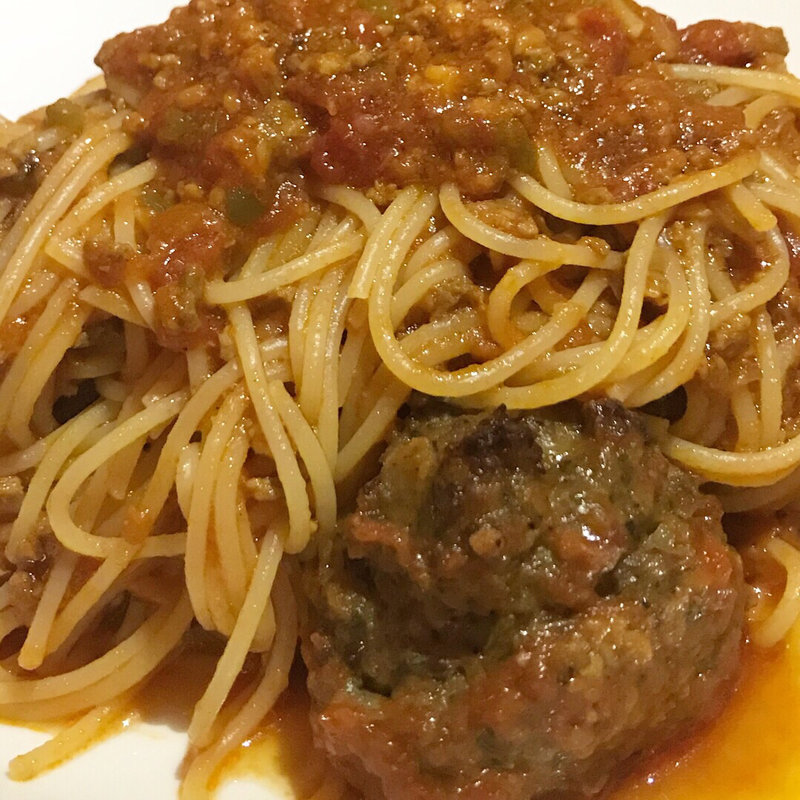 ミートボールスパゲティ(The Rose Garden （ザ ローズガーデン）)