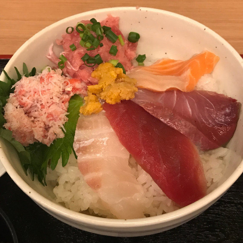 海鮮丼(個室居酒屋 酒蔵季 TOKI 赤坂 見附店)
