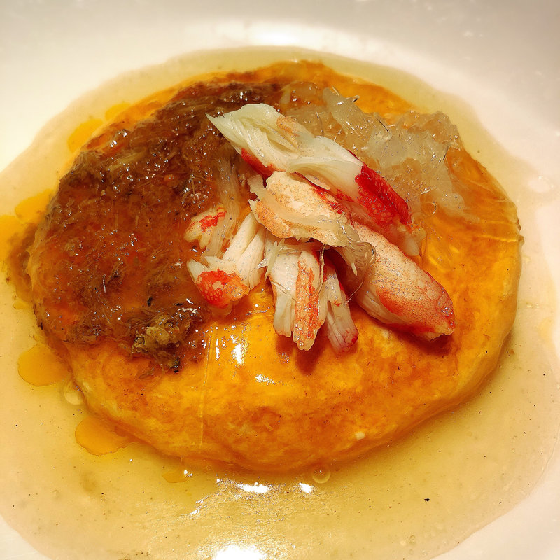 極上かに玉(過門香 銀座店)