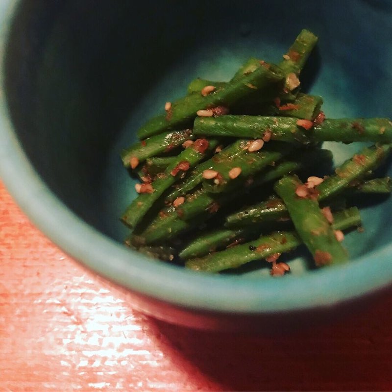 ササゲの胡麻和え(榮料理店 （栄料理店）)