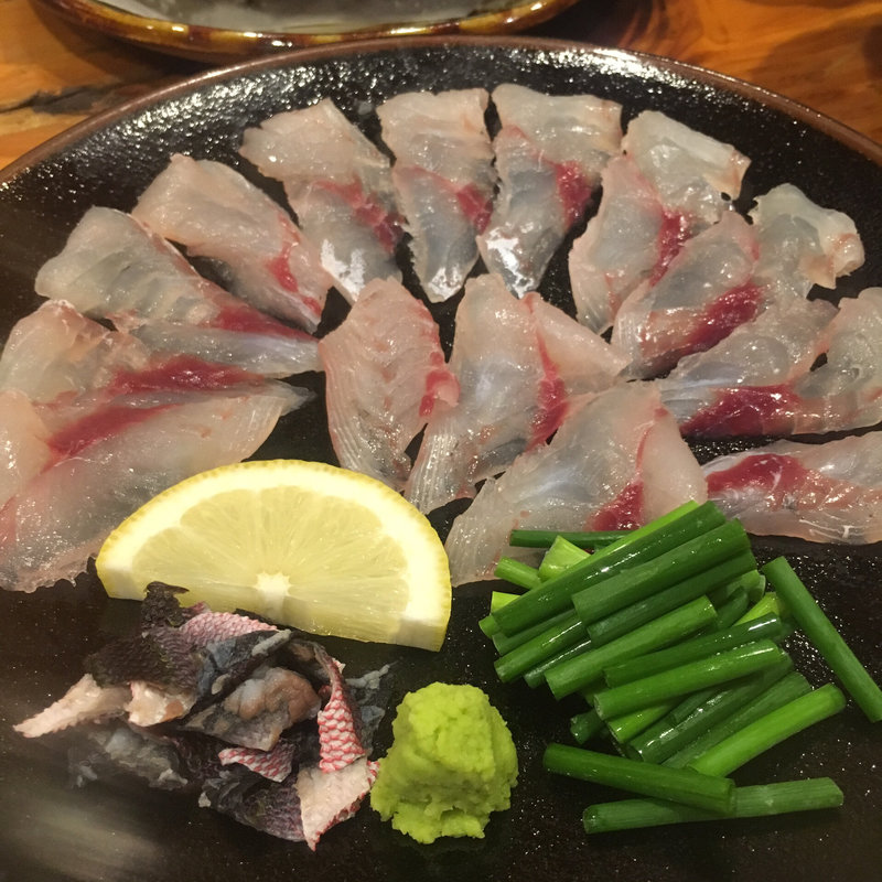 グルクン刺身(割烹司 )