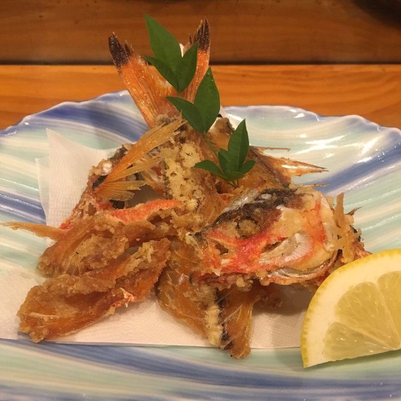 グルクン骨唐揚げ(割烹司 )