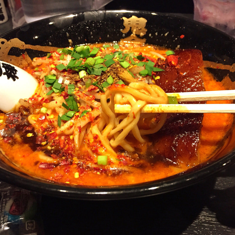 肉増しカラシビ味噌らー麺(辛さ鬼増し)(カラシビ味噌らー麺 鬼金棒)
