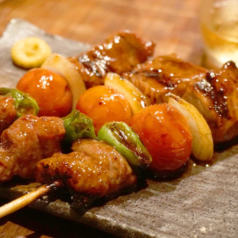 和牛さがり串(焼とりの八兵衛 上人橋通り店)