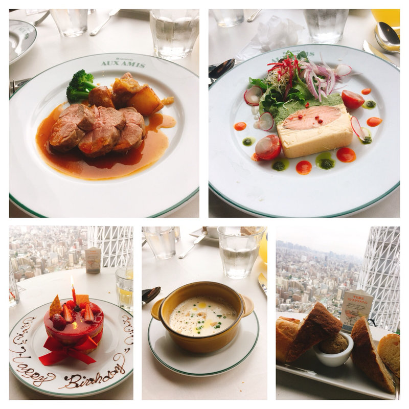 一休.com のランチコース(ブラッスリー オザミ スカイツリータウンソラマチ)