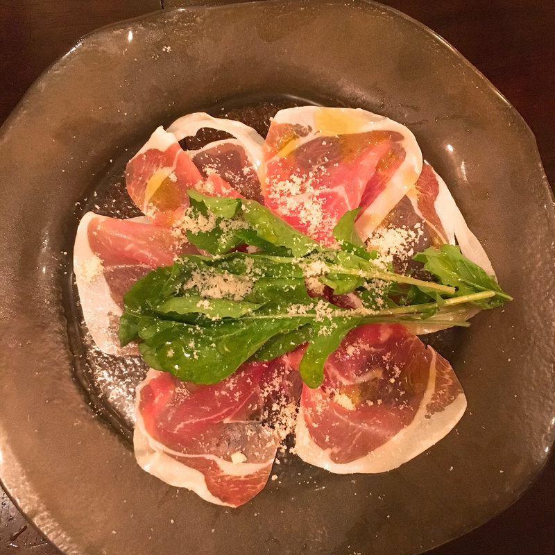 あんがす牛の生ハム(Cuore)