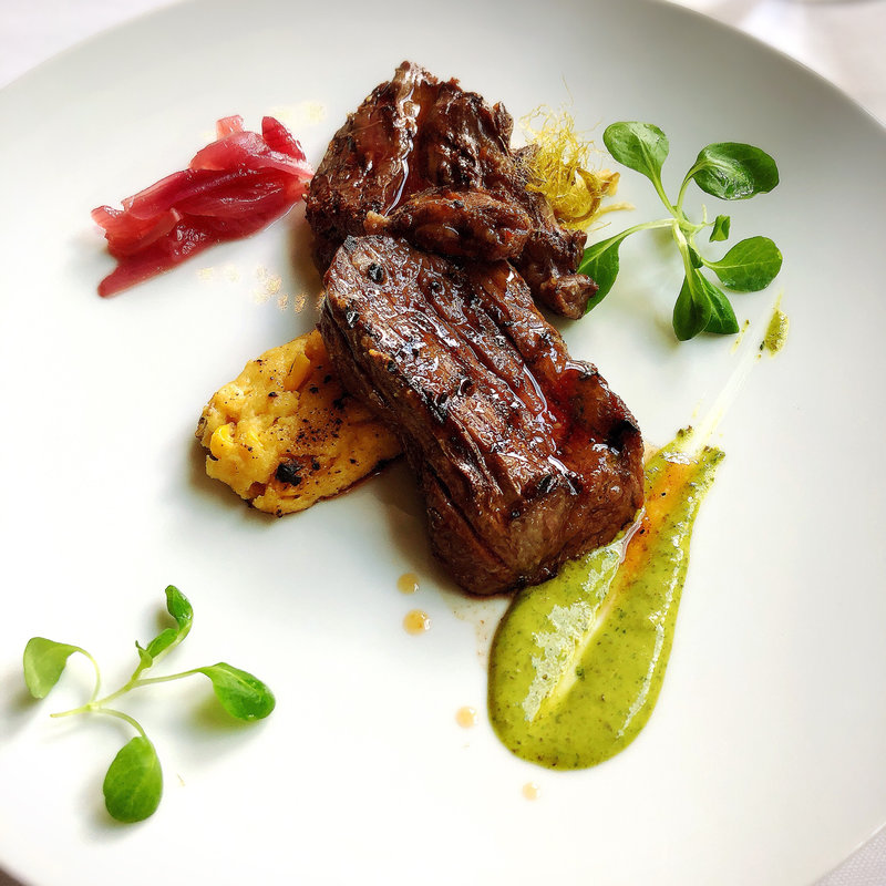 ブラックアンガス牛ハラミのグリル(ラ テール / LA TERRE)