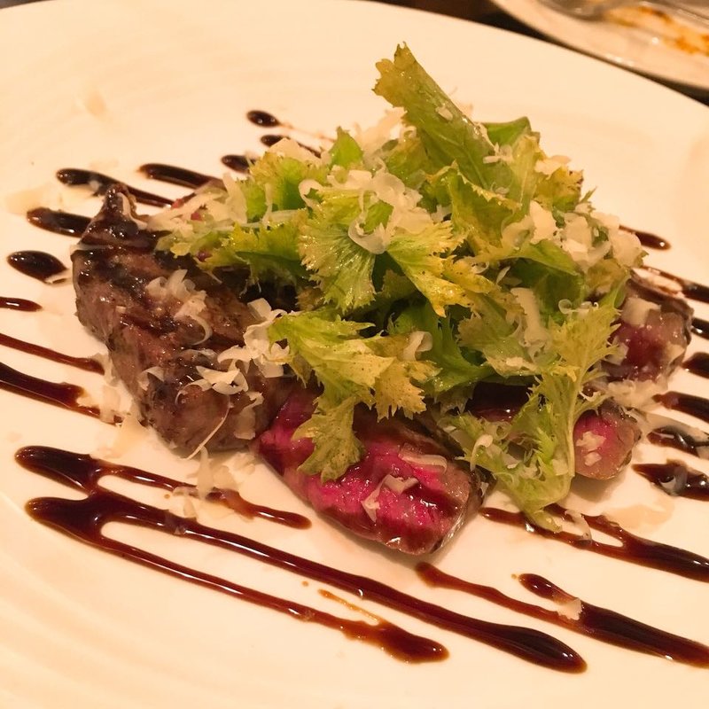 国産牛のタリアータ(Cuore)