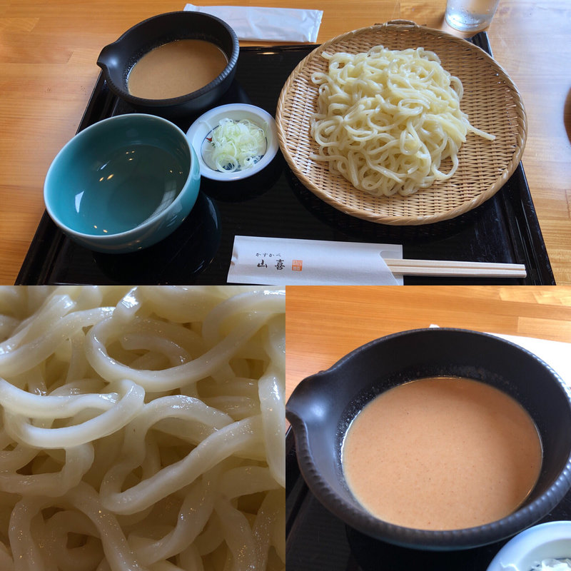 ゴマだれうどん(かすかべ山喜)