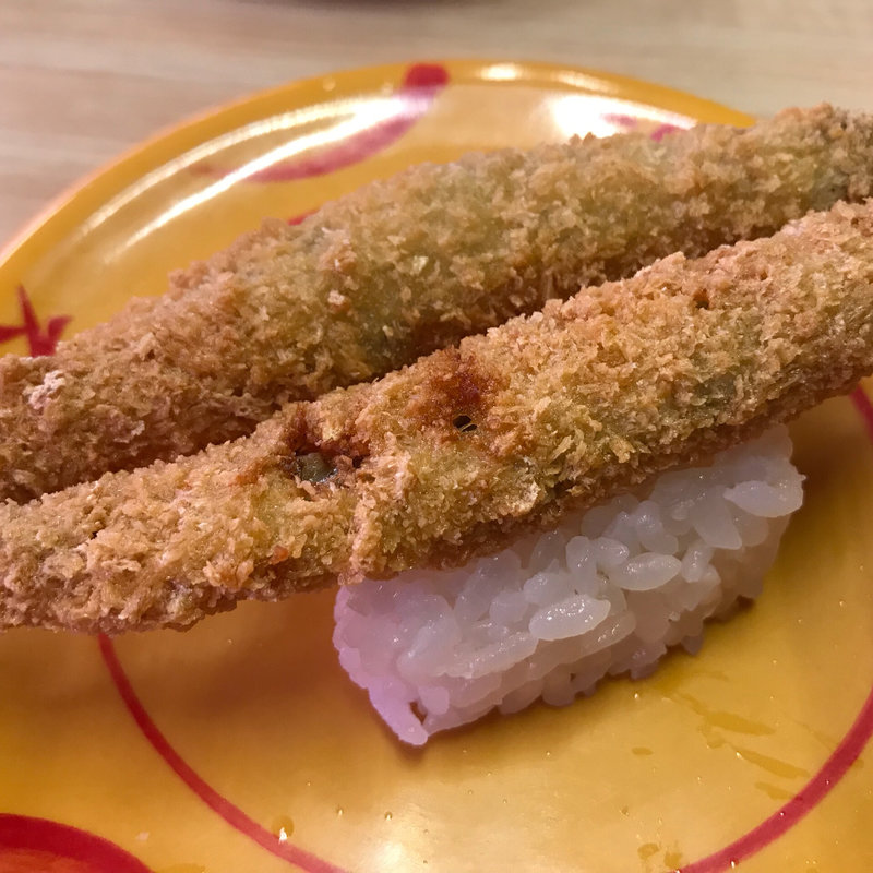 ししゃもフライにぎり(スシロー 山科店 （【旧店名】あきんど）)