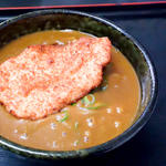チキンカツカレーうどん（カレーうどん+ササミカツ）(麺八 )