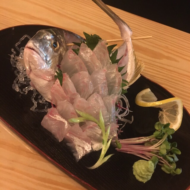 へダイ姿造り(お酒と和ごはん KINJO)