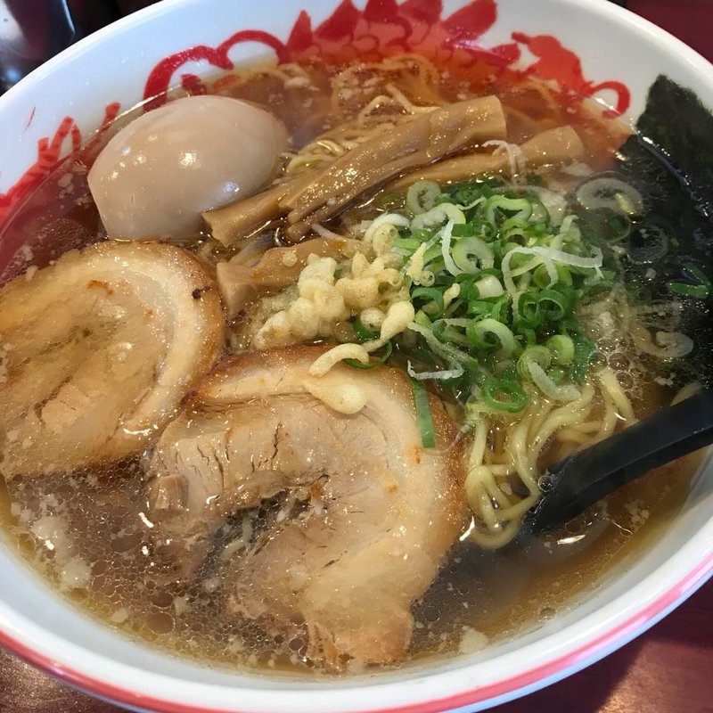糸島中華そば(元祖糸島ラーメン 銅鑼 （ドラ）)