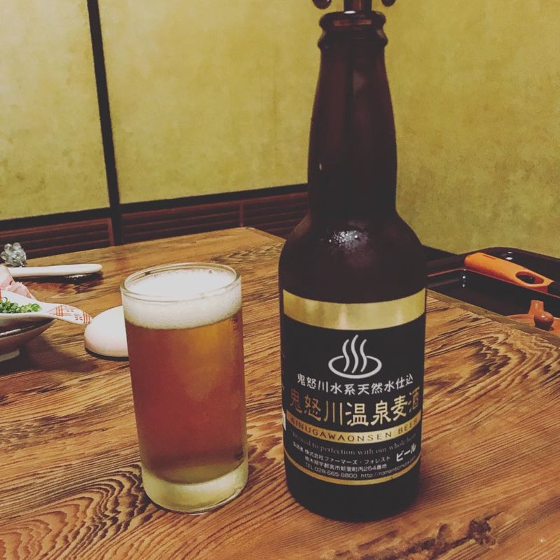 鬼怒川温泉麦酒(ほてる白河湯の蔵 )