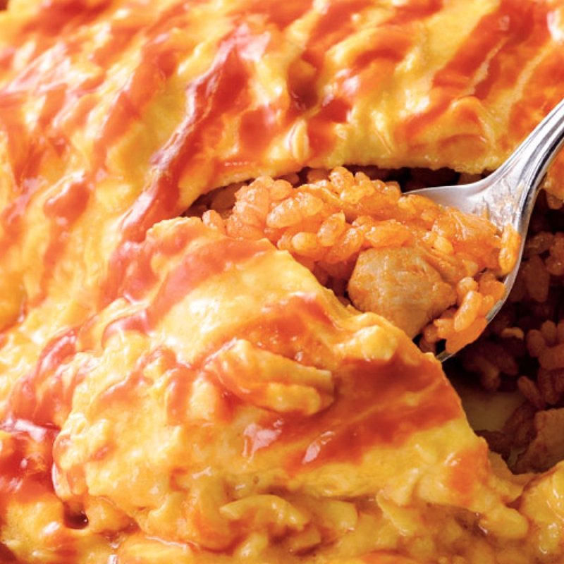 とろとろ卵のオムライス(レストランツムラ)