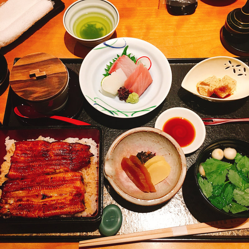 日本橋膳 鰻重 お造り 松(伊勢定 大丸東京店)