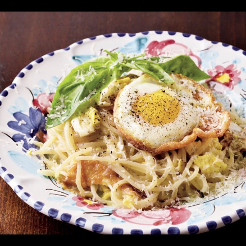 こだわり卵の貧乏人武蔵野スパゲティ世界一の胡椒かけ(ピッツェリア ジターリア ダ フィリッポ)