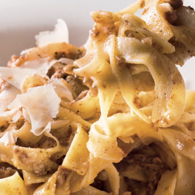 100年のミートソースタリアテッレ(Bruschetteria Degli Artisti)