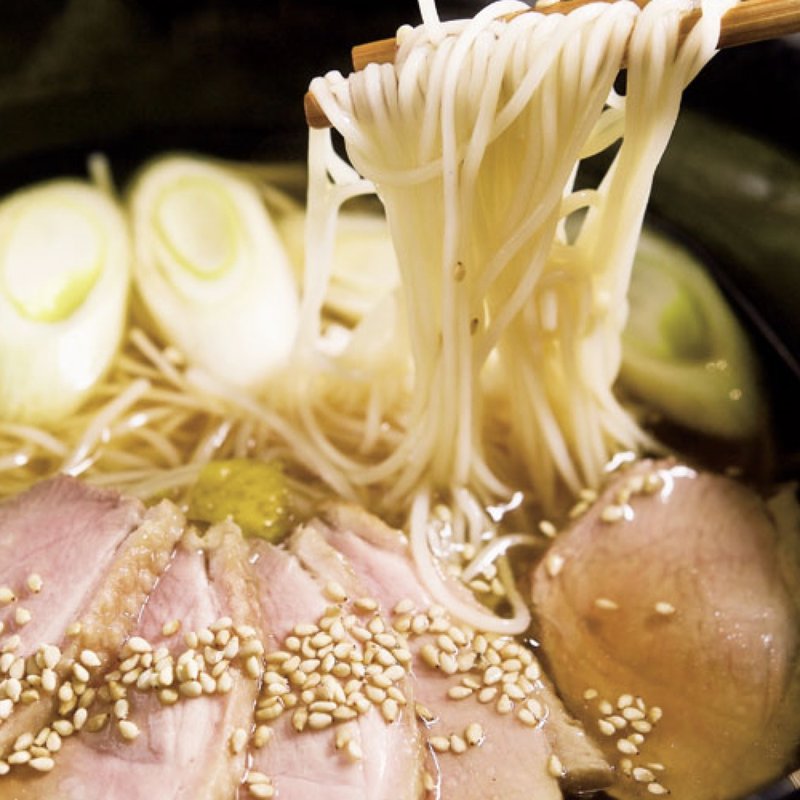 鴨南蛮そうめん(そそそ)