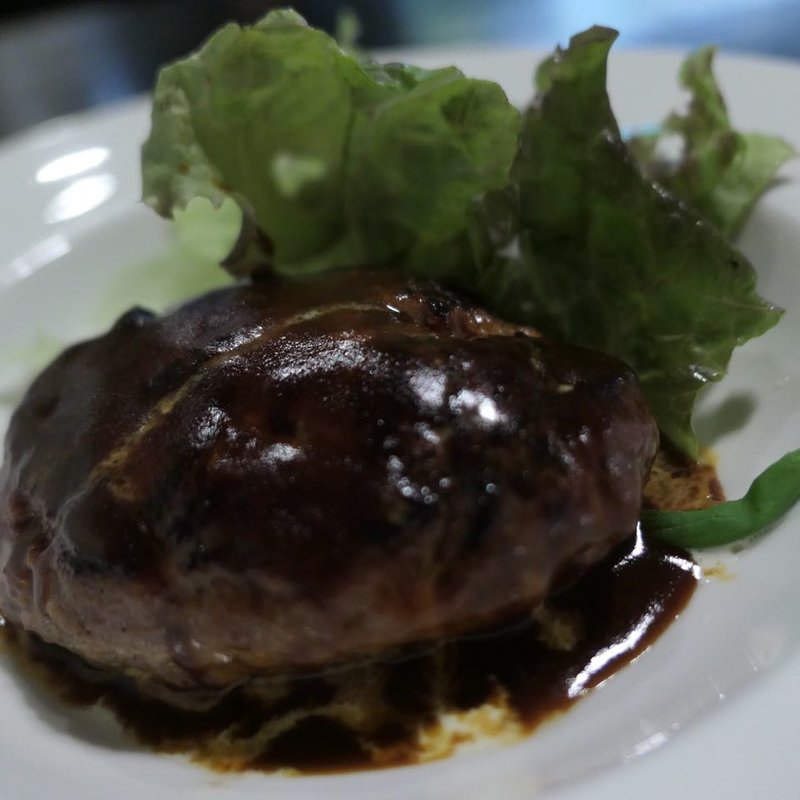 黒毛和牛ハンバーグ(夢酒粋亭)