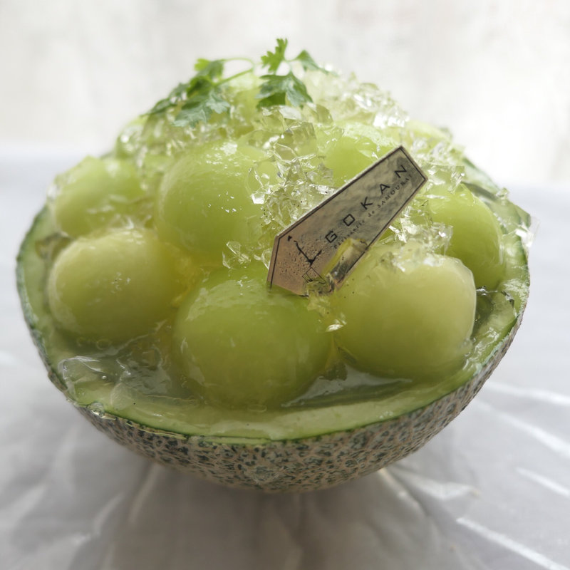 完熟メロンのブラマンジェ(五感 阪急百貨店 梅田本店 （GOKAN ゴカン）)