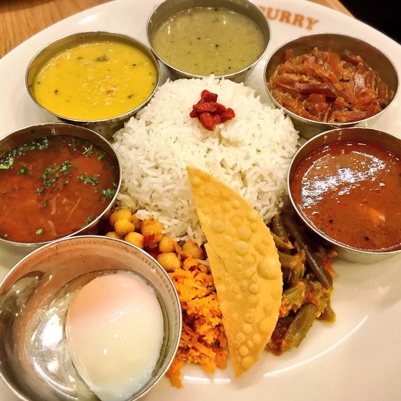 ポンガラプレート(ポンガラカレー　阪急サン広場店)