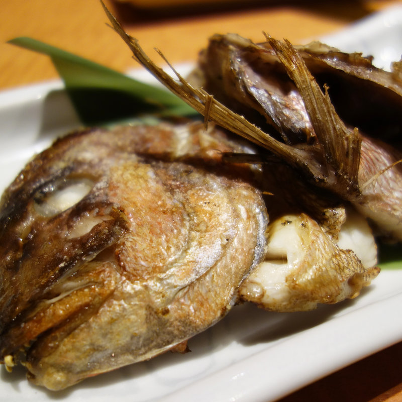 真鯛のかぶと焼き(魚民 姪浜北口駅前店)