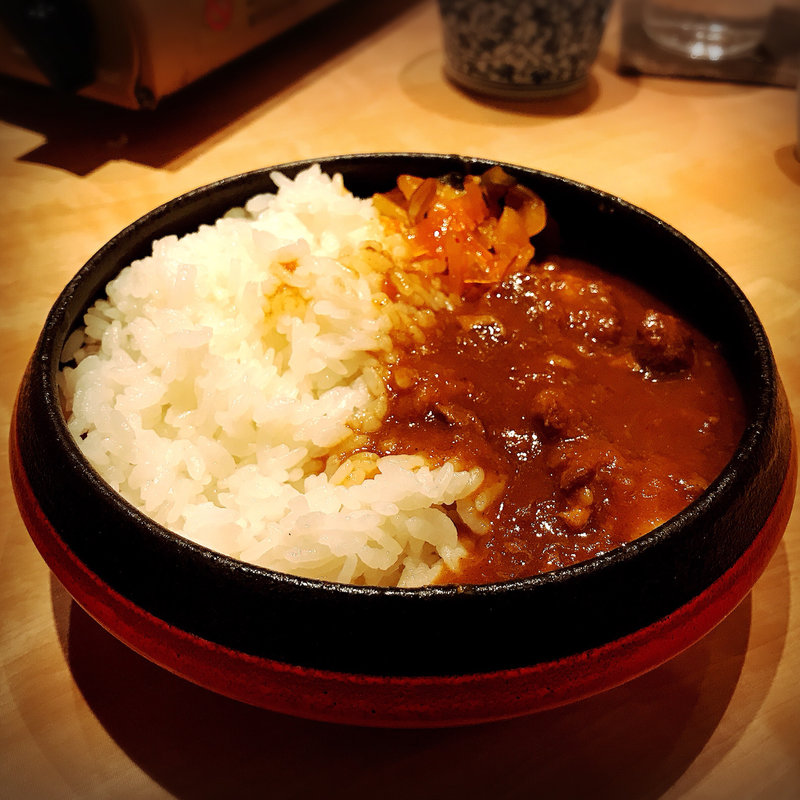 桜肉カレー(馬刺料理と季節の割烹 そま莉)